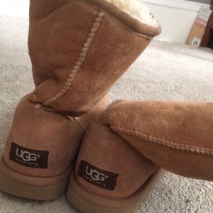 Size 7 Tall Chestnut Uggs